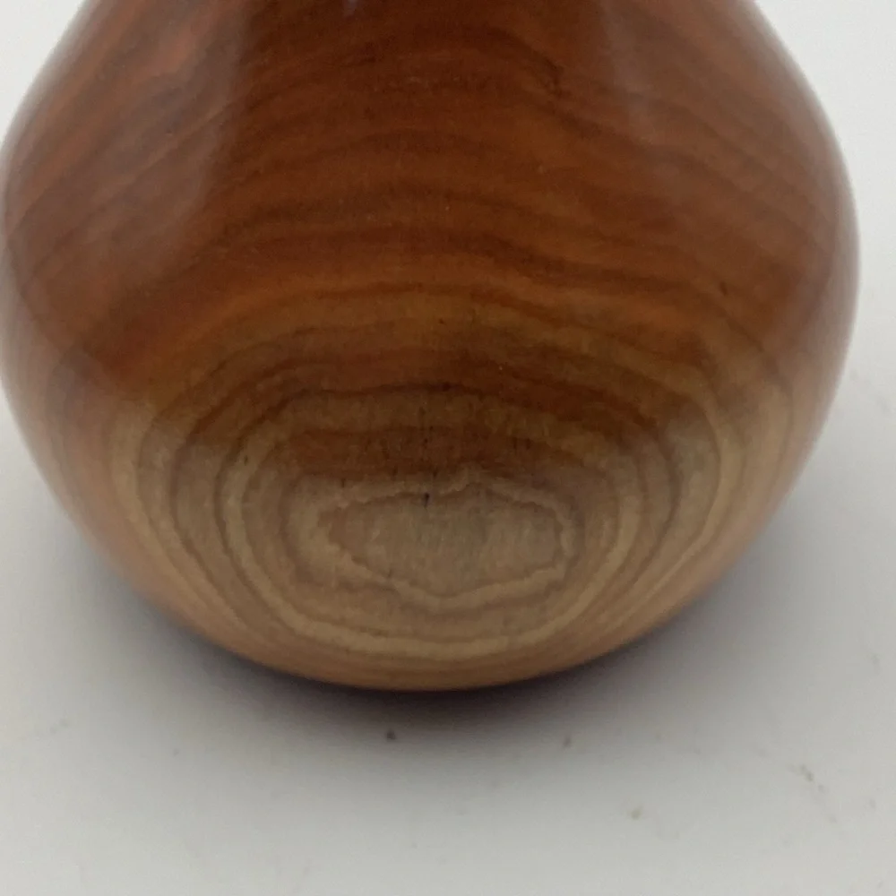 Wooden 7 1/2” Vase